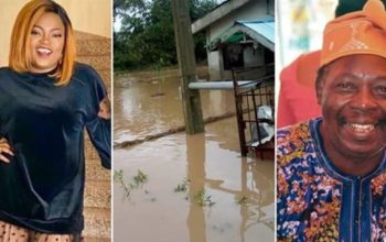 Funke Akindele offers Pa James (Ajirebi) a new house after losing home to flood