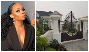 All that glitters are not GOLD: AMCON allegedly seize Toke Makinwa’s Mansion: Am still the owner- Makinwa replies