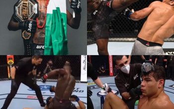 UFC: Israel Adesanya defeats Paulo Costa with TKO (photos)